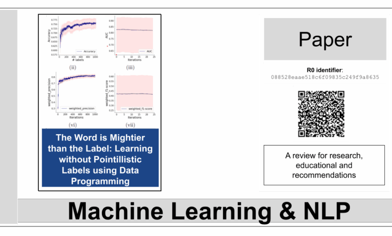 Learning without Pointillistic Labels using Data Programming – La Biblia de la IA – The Bible of AI™ Journal