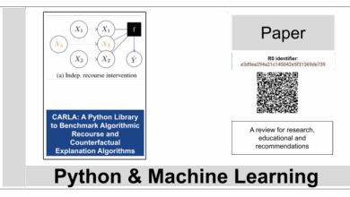A Python Library to Benchmark Algorithmic Recourse and Counterfactual Explanation Algorithms – La Biblia de la IA – The Bible of AI™ Journal