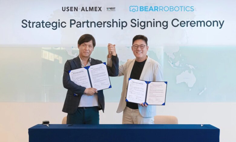 USEN-ALMEX and Bear Robotics announce Strategic Partnership — Bear Robotics