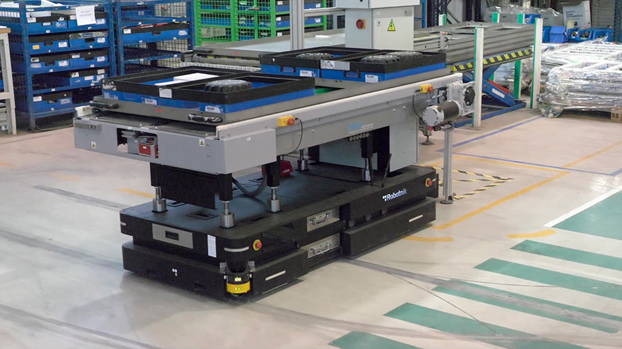 AMR (Autonomous Mobile Robots) in various sectors