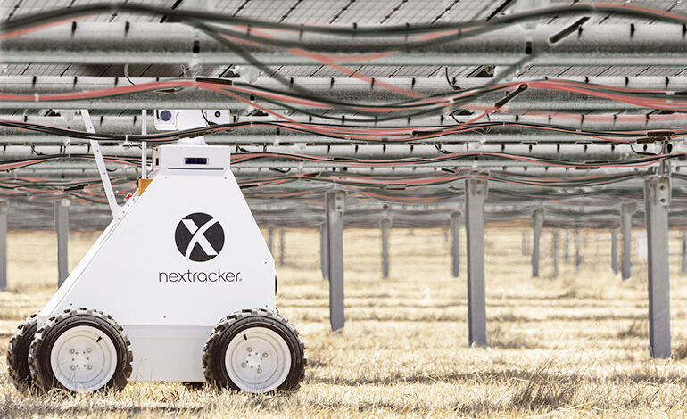 Nextracker invests in field robotics and AI for solar power plants